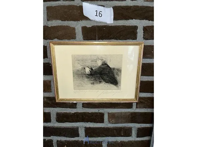 4 etsen paul van eyck - afbeelding 5 van  6