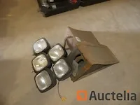 4 extra koplampen voor machine - afbeelding 2 van  2