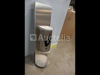 4 fastdry sos 20w stalen automatische geldispensers van roestvrij staal - afbeelding 2 van  8