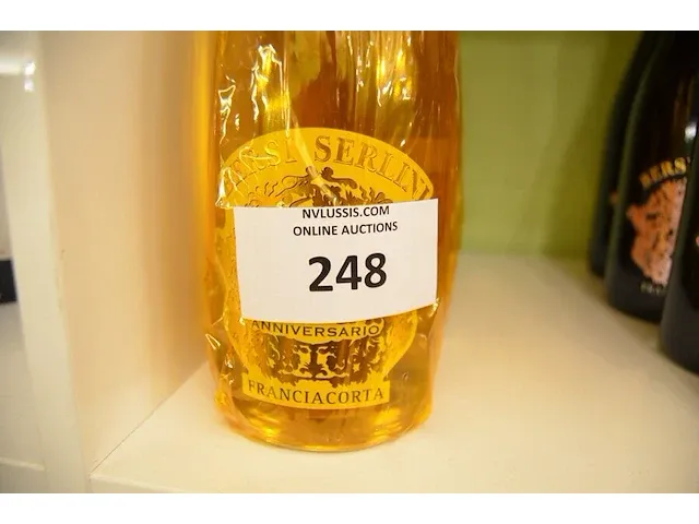 4 fl. bersi serlini francia corta rose 75cl, 3 fl. bersi serlini francia corte anniversario brut 75cl (906,907) - afbeelding 2 van  4