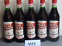 4 flessen à 70cl aperitief punt e mes 16% - afbeelding 1 van  2