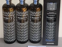 4 flessen à 70cl gin bobby's 42%