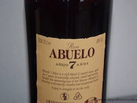 4 flessen à 70cl rum abuelo 7yr 40% - afbeelding 2 van  2