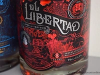 4 flessen à 70cl rum el libertad 8yr 40,1% - afbeelding 3 van  3