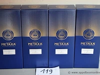 4 flessen à 70cl spirit metaxa 40% - afbeelding 1 van  2