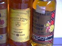 4 flessen à 70cl whiskey vitners choice, john lint, miltonduff, craig gordon 40% - afbeelding 3 van  3