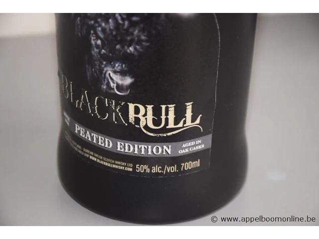 4 flessen à 70cl whisky blackbull peated edition 50% - afbeelding 2 van  2