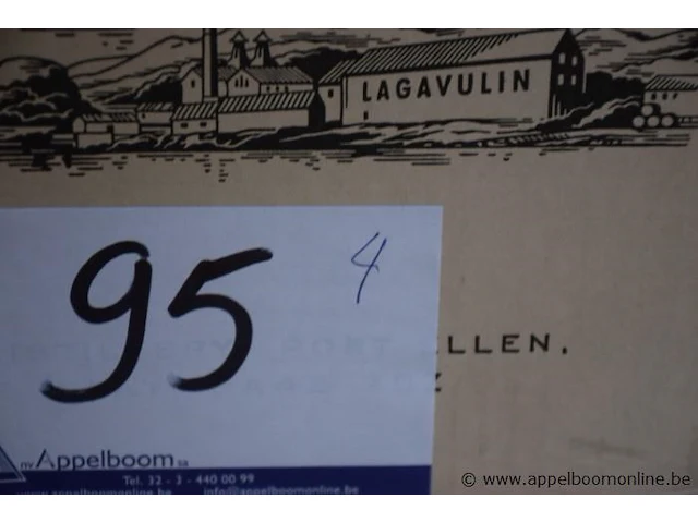 4 flessen à 70cl whisky lagavulin 8yr 48% - afbeelding 3 van  3