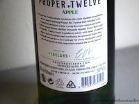 4 flessen à 70cl whisky proper twelve apple 35% - afbeelding 2 van  2