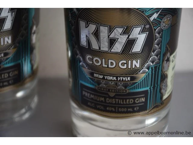 4 flessen à50cl gin kiss 40% - afbeelding 2 van  2