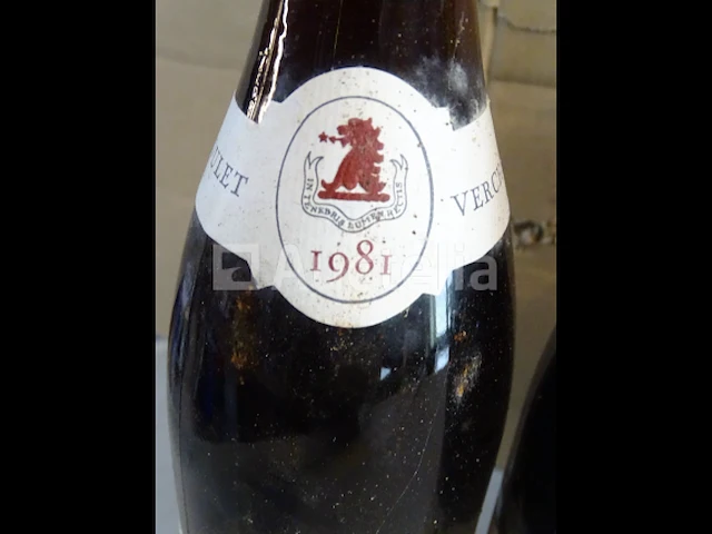 4 flessen beaune 1er cru les cents-vignes 1981 - afbeelding 5 van  9