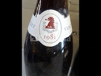 4 flessen beaune 1er cru les cents-vignes 1981 - afbeelding 5 van  9