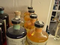 4 flessen buss no 509 belgian apple 70cl, 1 fles buss no 509 elderflower 70cl, 1 fles buss no 509 white rain 70cl (648,649,650) - afbeelding 1 van  5