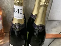 4 flessen champagne fabr renue gaspare - afbeelding 1 van  3