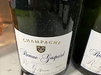 4 flessen champagne fabr renue gaspare - afbeelding 2 van  3
