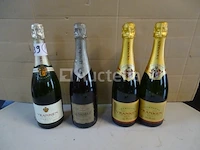 4 flessen champagne (vranken, lenoble) - afbeelding 2 van  7