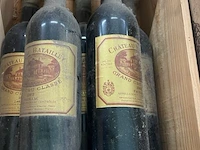 4 flessen château batailley pauillac, 1982 - afbeelding 2 van  2