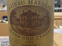 4 flessen château batailley pauillac, 1983 - afbeelding 1 van  2