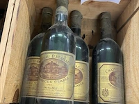 4 flessen château batailley pauillac, 1983 - afbeelding 2 van  2