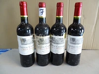 4 flessen château cantegric 2015 bordeaux haut médoc