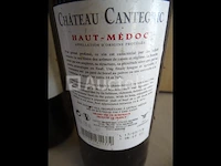 4 flessen château cantegric 2015 bordeaux haut médoc - afbeelding 3 van  4