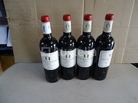 4 flessen château haut-beychevelle gloria saint-julien 2006 - afbeelding 4 van  4