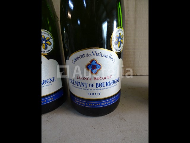 4 flessen couvent des visitandines crémant de bourgogne - afbeelding 2 van  4