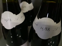 4 flessen crozes hermitage - rode bourgogne wijnen 1988 - afbeelding 3 van  3