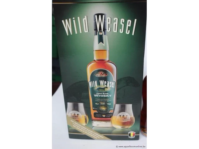 4 flessen diverse whisky wo label 5 - afbeelding 3 van  3