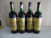 4 flessen fronsac château de la rivière 1989
