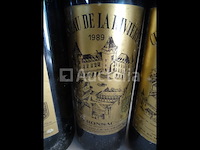 4 flessen fronsac château de la rivière 1989 - afbeelding 2 van  4