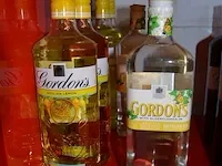 4 flessen gordons sloe gin 70cl, 2 flessen gordons gin elderflowers 70cl, 4 flessen gordons gin silicion lemon 70cl (639,640,641) - afbeelding 4 van  4