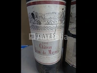 4 flessen graves château jean de mayne 1995 - afbeelding 2 van  3