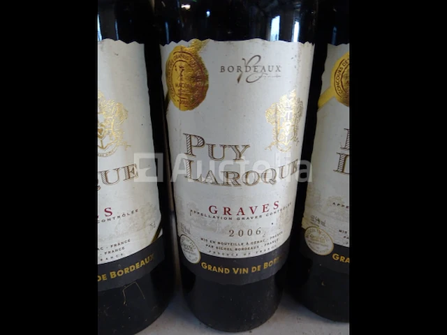 4 flessen graves puy laroque 2006 - afbeelding 3 van  4