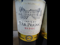 4 flessen médoc château tour prignac 2014-2015 (zie details) - afbeelding 5 van  6