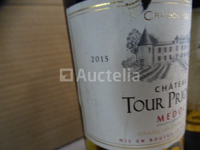 4 flessen médoc château tour prignac 2014-2015 (zie details) - afbeelding 6 van  6