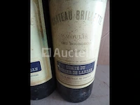 4 flessen médoc cru bourgeois château brillette comte de larsan 1980 - afbeelding 3 van  5