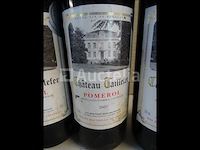 4 flessen pomerol château taillefer 2007 - afbeelding 2 van  6