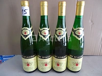 4 flessen riesling uit 1993 - afbeelding 1 van  3