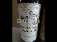 4 flessen saint-emilion grand cru 2011 - afbeelding 1 van  4