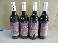 4 flessen saint-emilion grand cru château capet 2003 - afbeelding 1 van  4