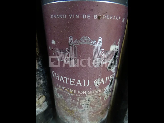 4 flessen saint-emilion grand cru château capet 2003 - afbeelding 2 van  4