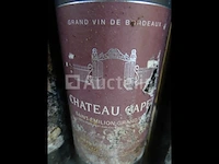 4 flessen saint-emilion grand cru château capet 2003 - afbeelding 2 van  4