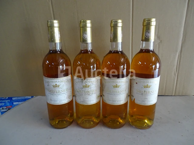 4 flessen sauternes 1995 - afbeelding 1 van  4