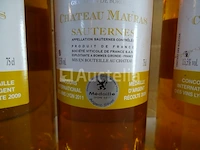 4 flessen sauternes château mauras 2009 - afbeelding 5 van  5