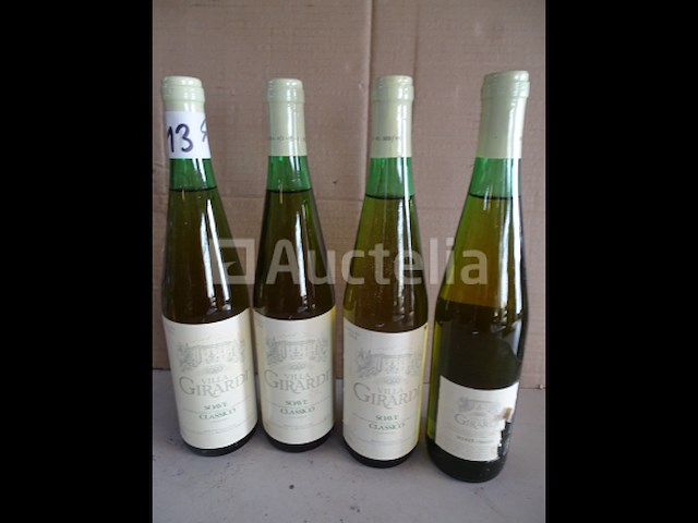 4 flessen villa girardi soave classico 1984 - afbeelding 2 van  5