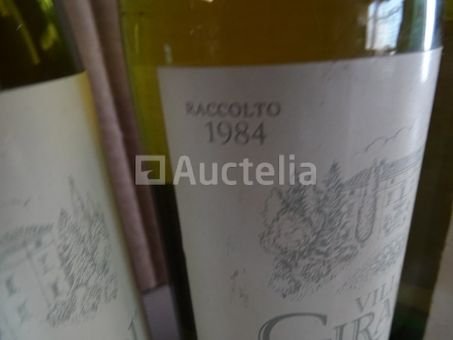 4 flessen villa girardi soave classico 1984 - afbeelding 4 van  5