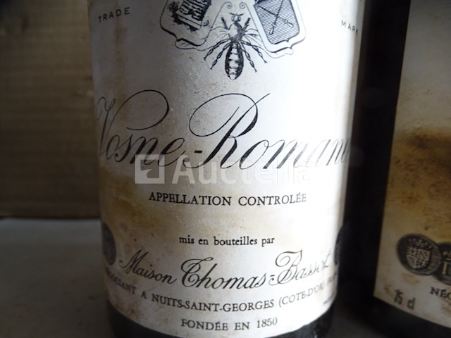 4 flessen vosnes romanée - thomas bassot - afbeelding 3 van  3