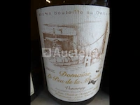 4 flessen vouvray domaine le peu de la moriette 1993 - afbeelding 2 van  5