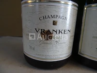 4 flessen vrancken champagne - afbeelding 1 van  6
